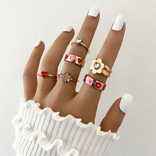 Pretty Girl Ring Set